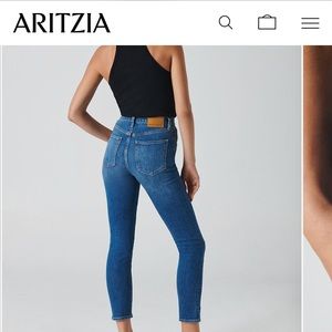 Yoko High Rise Slim 28 Length. Size 25